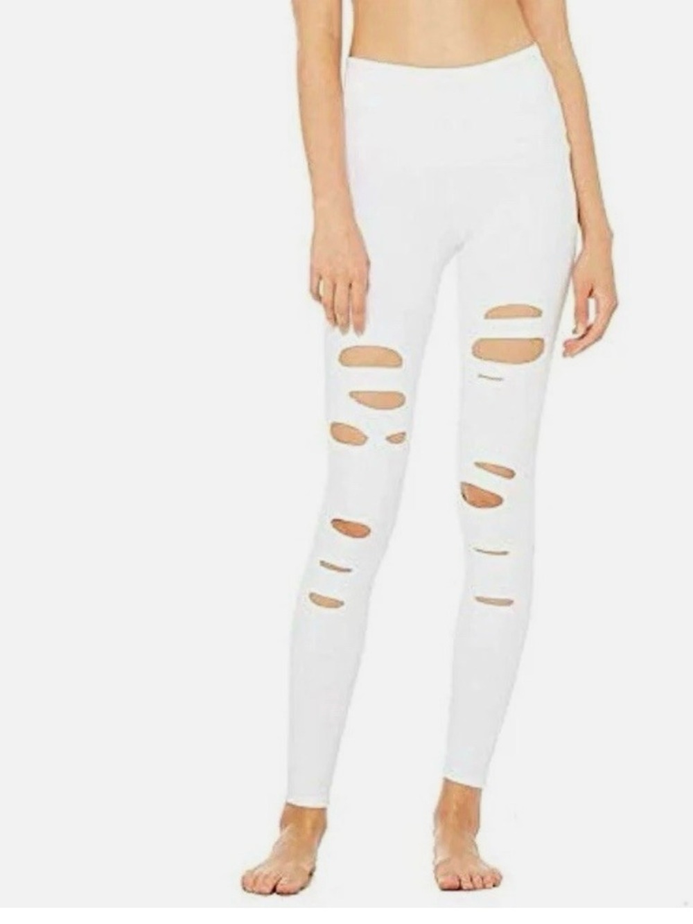 ALO ripped warrior leggings